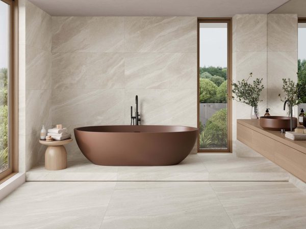 Carrelage effet pierre 120x120 PAMSTONE – Grand format haut de gamme