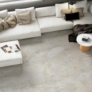 Carrelage effet pierre 60x60 ERDING – Carrelage intérieur polyvalent